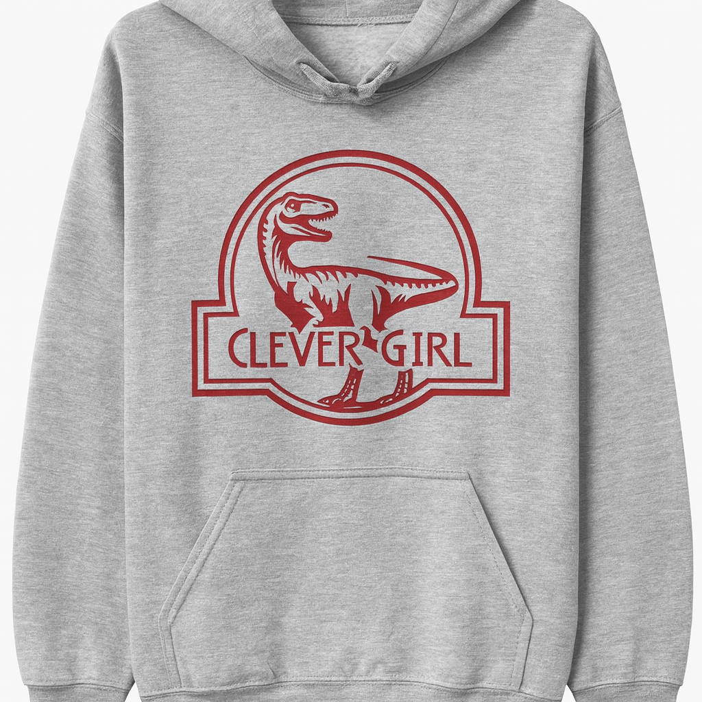 Clever Girl – Jurassic Tribute Hoodie