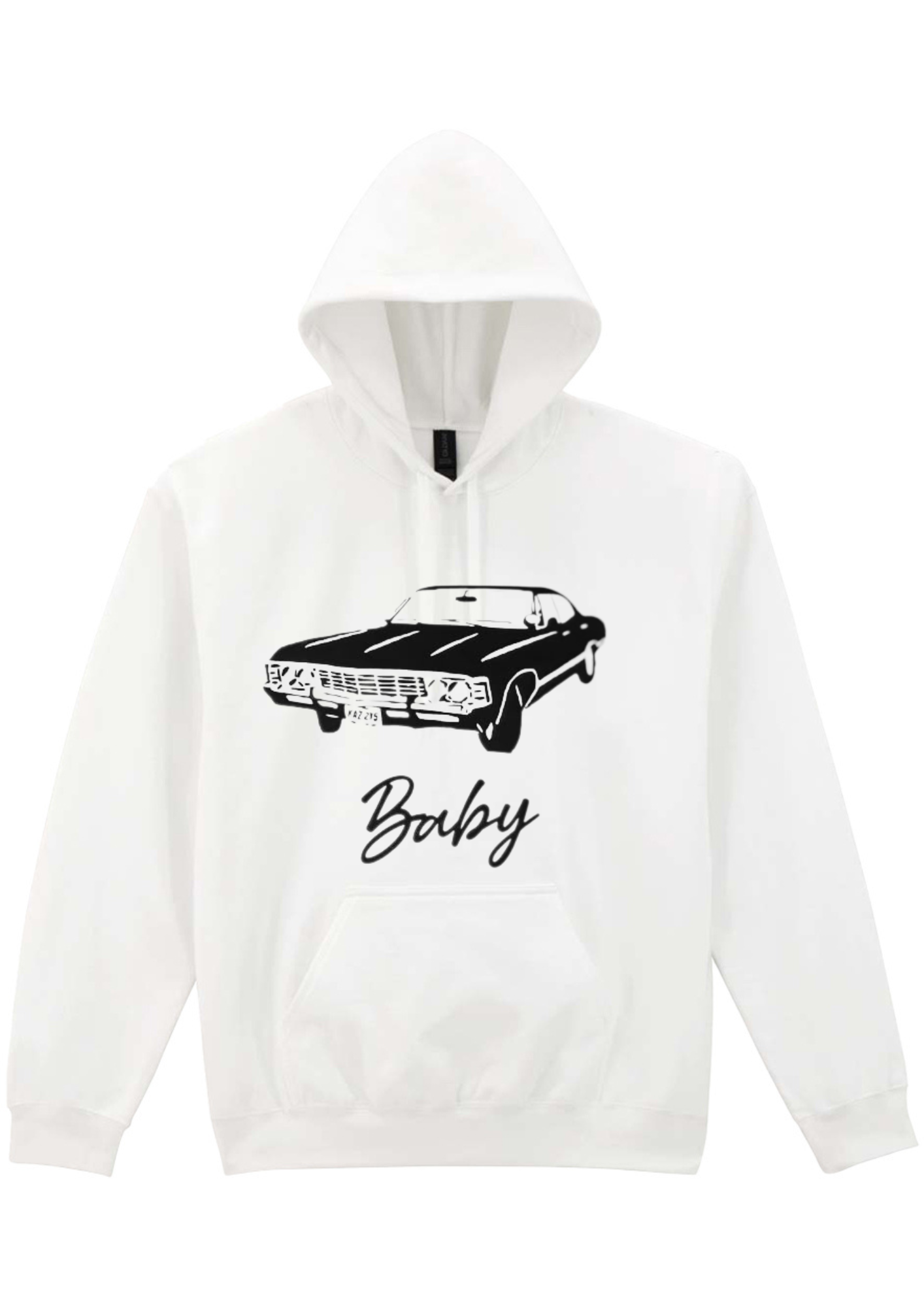 Supernatural inspired Empala car Baby hoodie