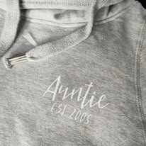 'Est' Design: Adults' Chunky Hoodie
