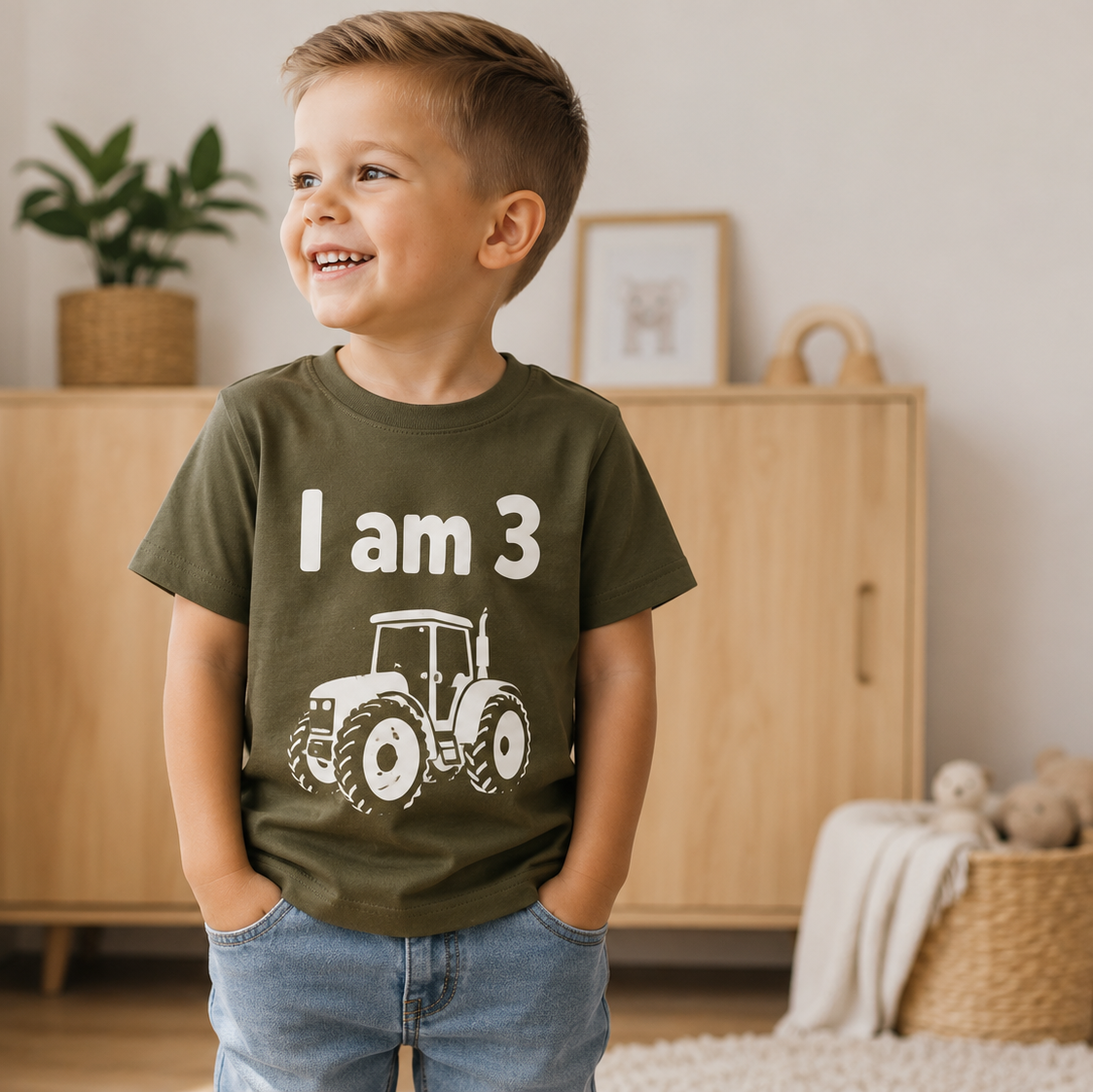 Custom Birthday Age T-Shirt