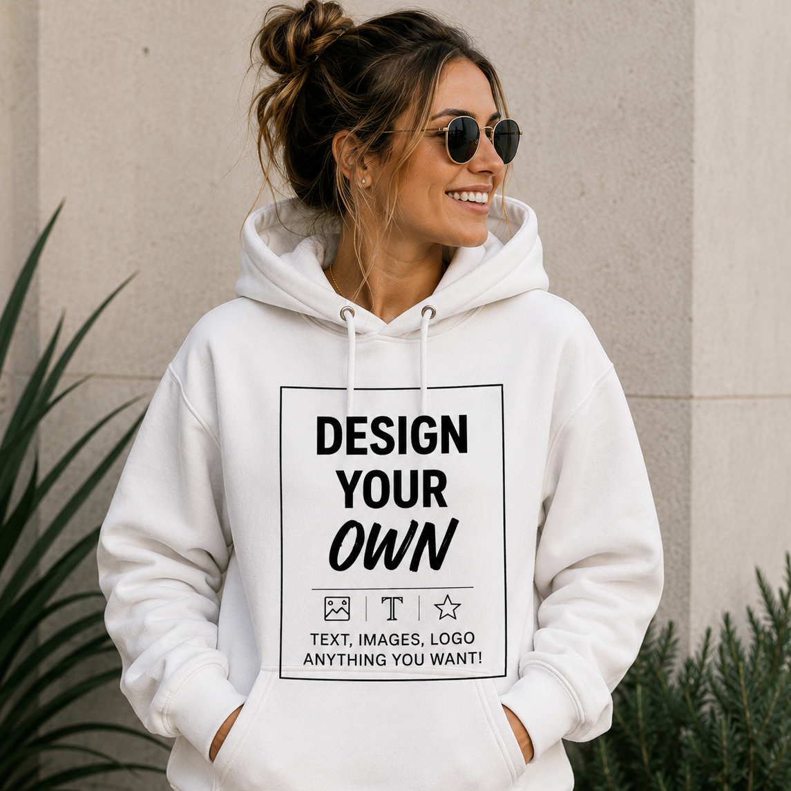 Design your own Adults Hooded Sweatshirts