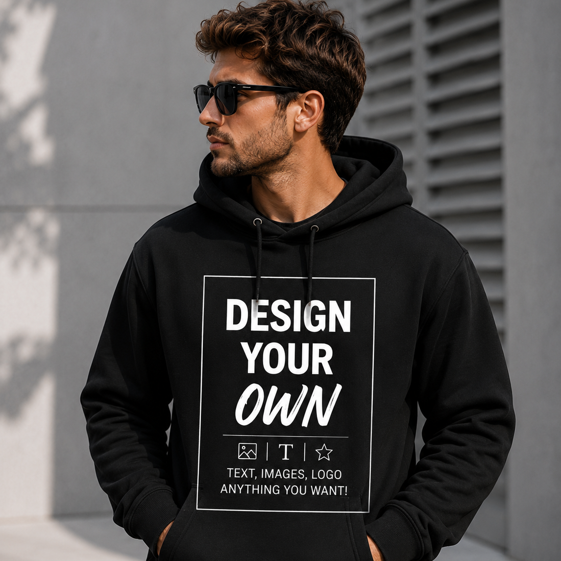 Design your own Adults Hooded Sweatshirts