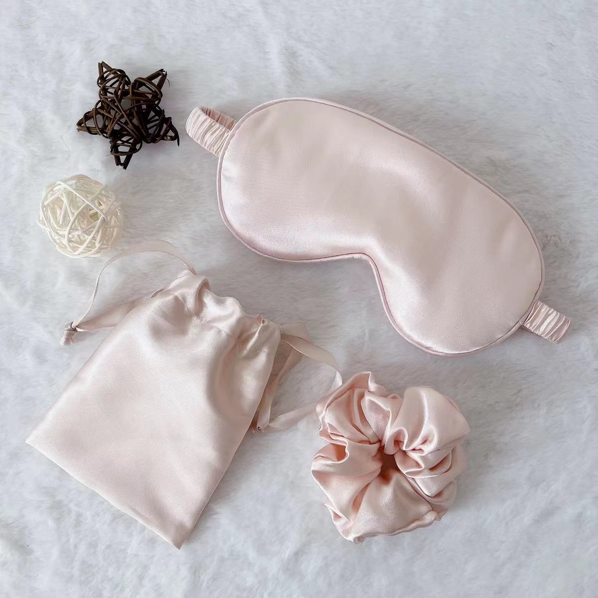 Satin Eve Mask set