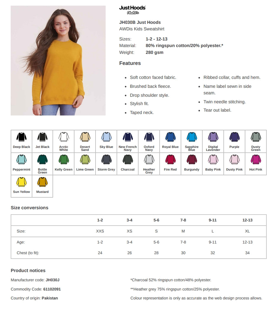 Design your own Children's Sweatshirt