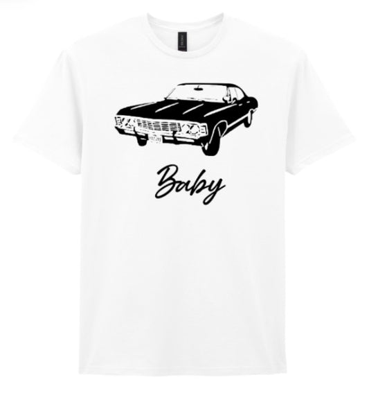 Baby (Impala) Tee – Inspired by Supernatural