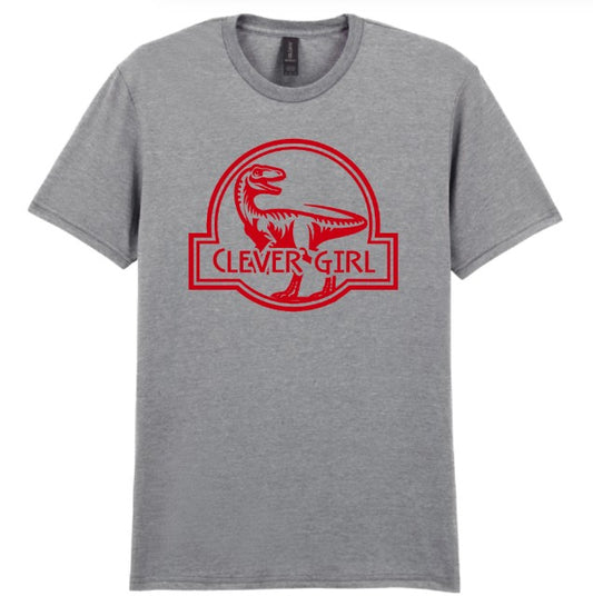 Clever Girl Tee – Inspired by Jurassic Park