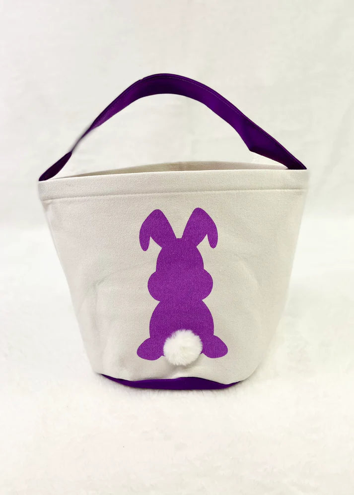 Printed Bunny Basket