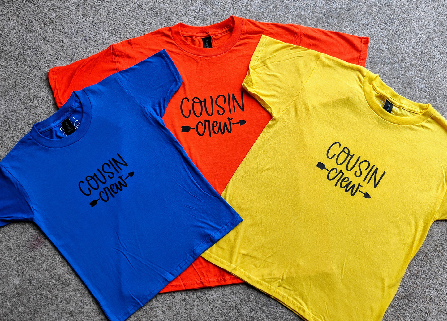 'Cousin Crew' Design: Children's T-shirts